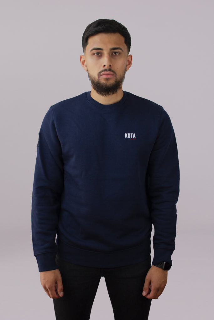 Kota Originals Logo Crewneck | Navy