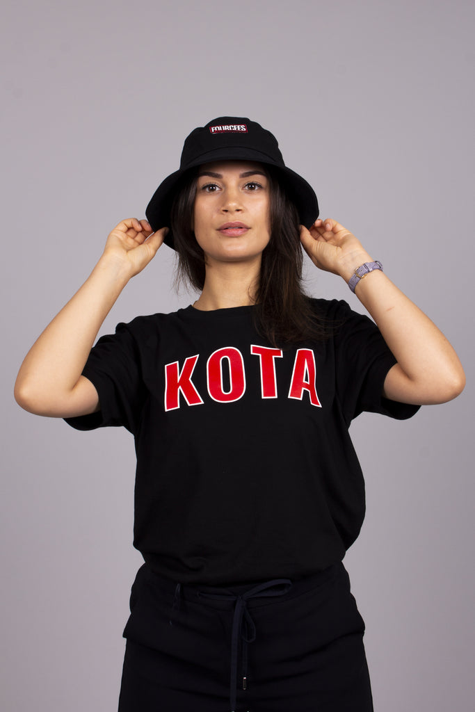 Kota Fourcees | Bucket hat | Black