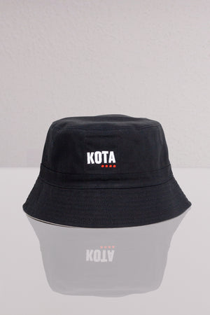 Kota originals  Reversible bucket hat  Black/grey