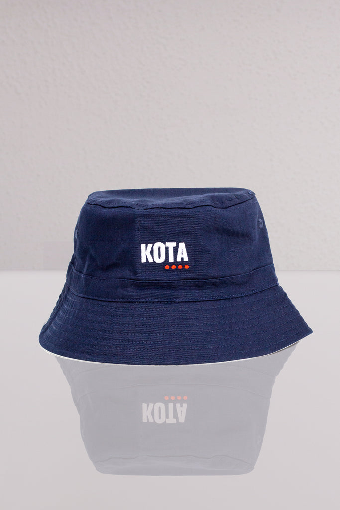 Kota Originals Reversible bucket hat Navy/white